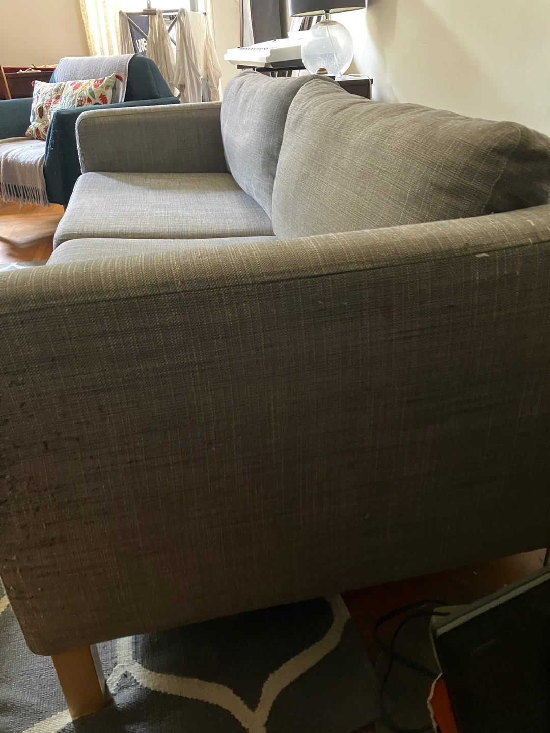 Light grey IKEA sofa - photo 5