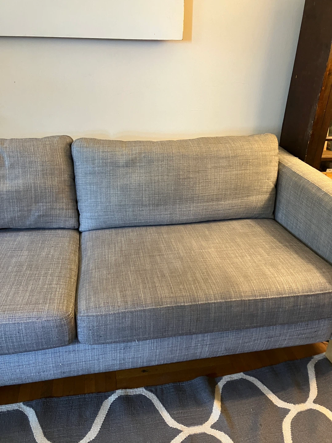 Light grey IKEA sofa - photo 2