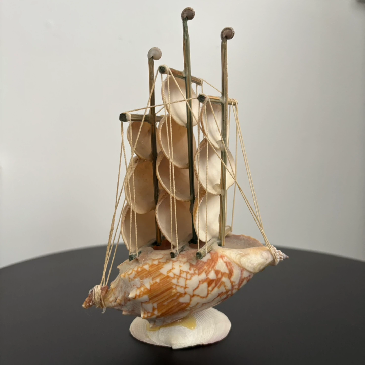 Vintage Seashell Boat - photo 4