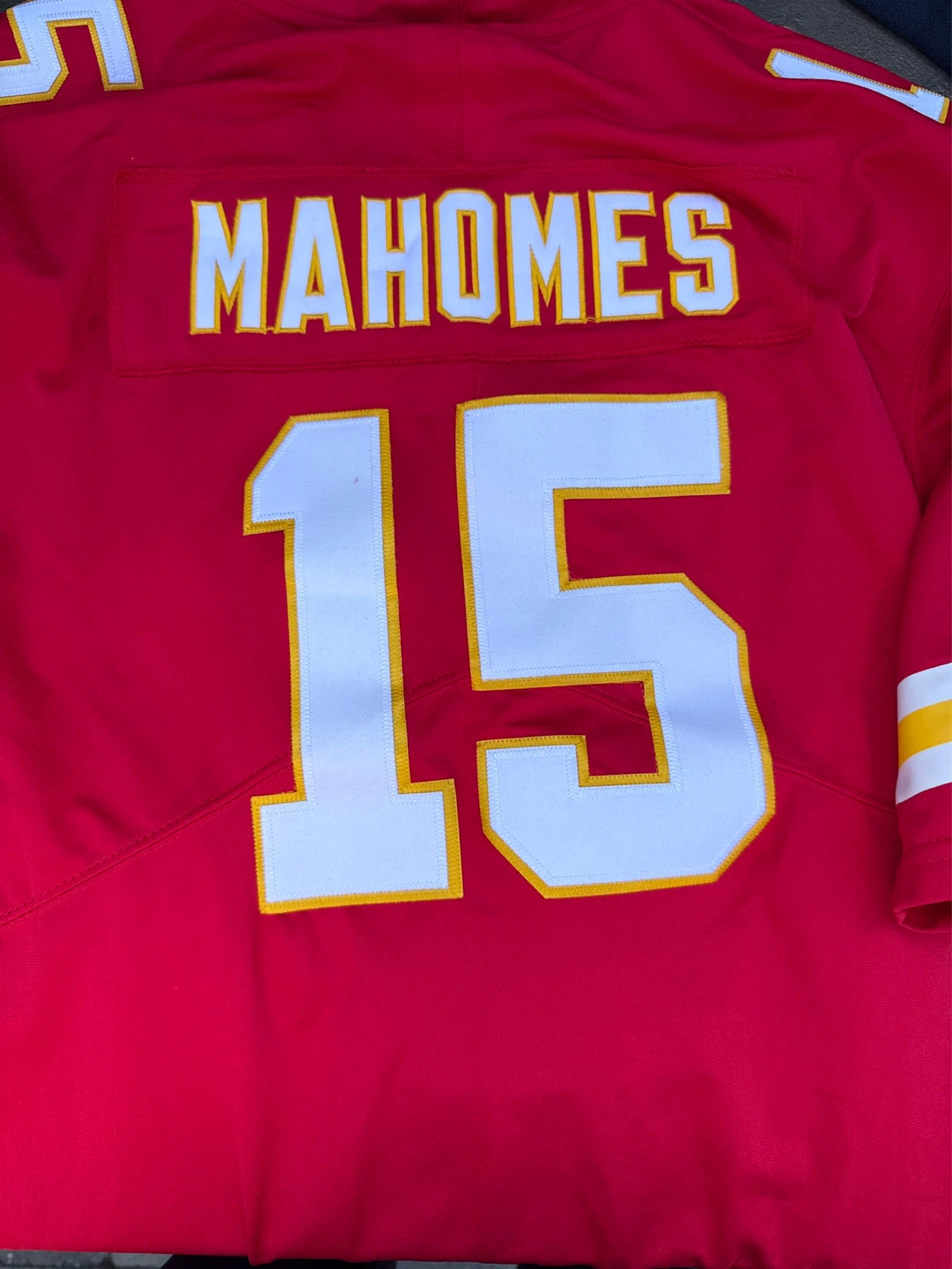 Patrick Mahomes 15 Kansas City Chiefs NFL Jersey - photo 2