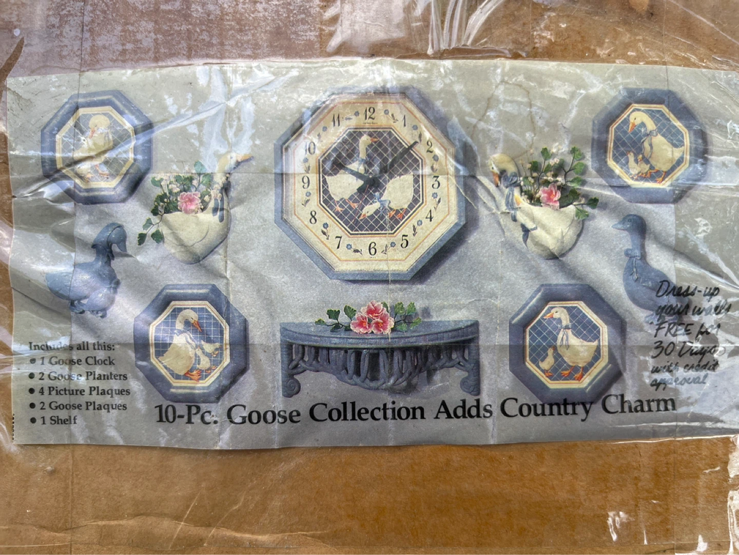 10-Pc. Goose Collection Wall Decor