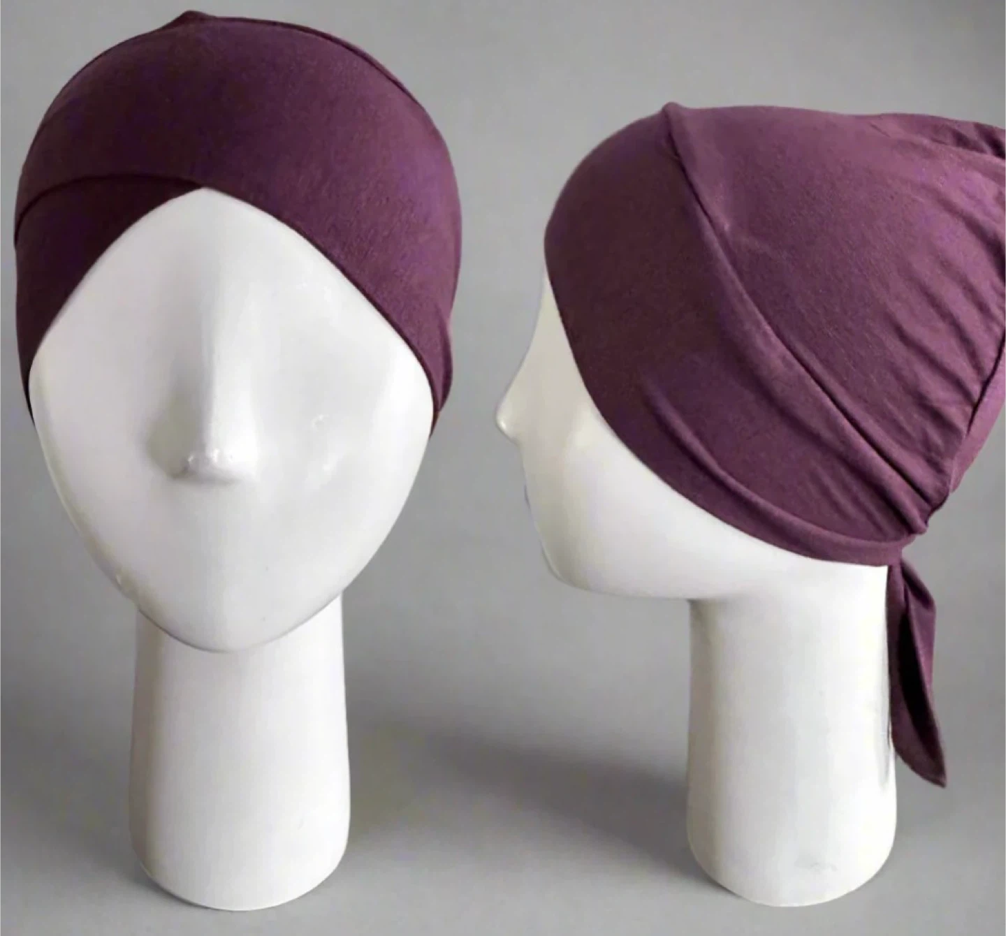 Women's Cross Front  Head Bonnet - $5