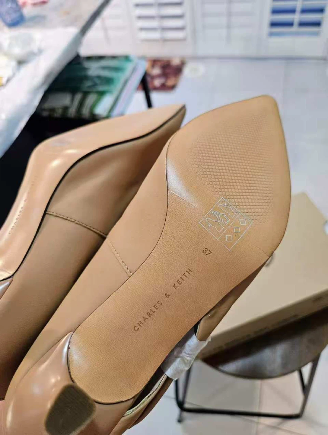 Charles & Keith Tan Heeled Pumps - NEED TO SELL EVERYTHING - photo 3
