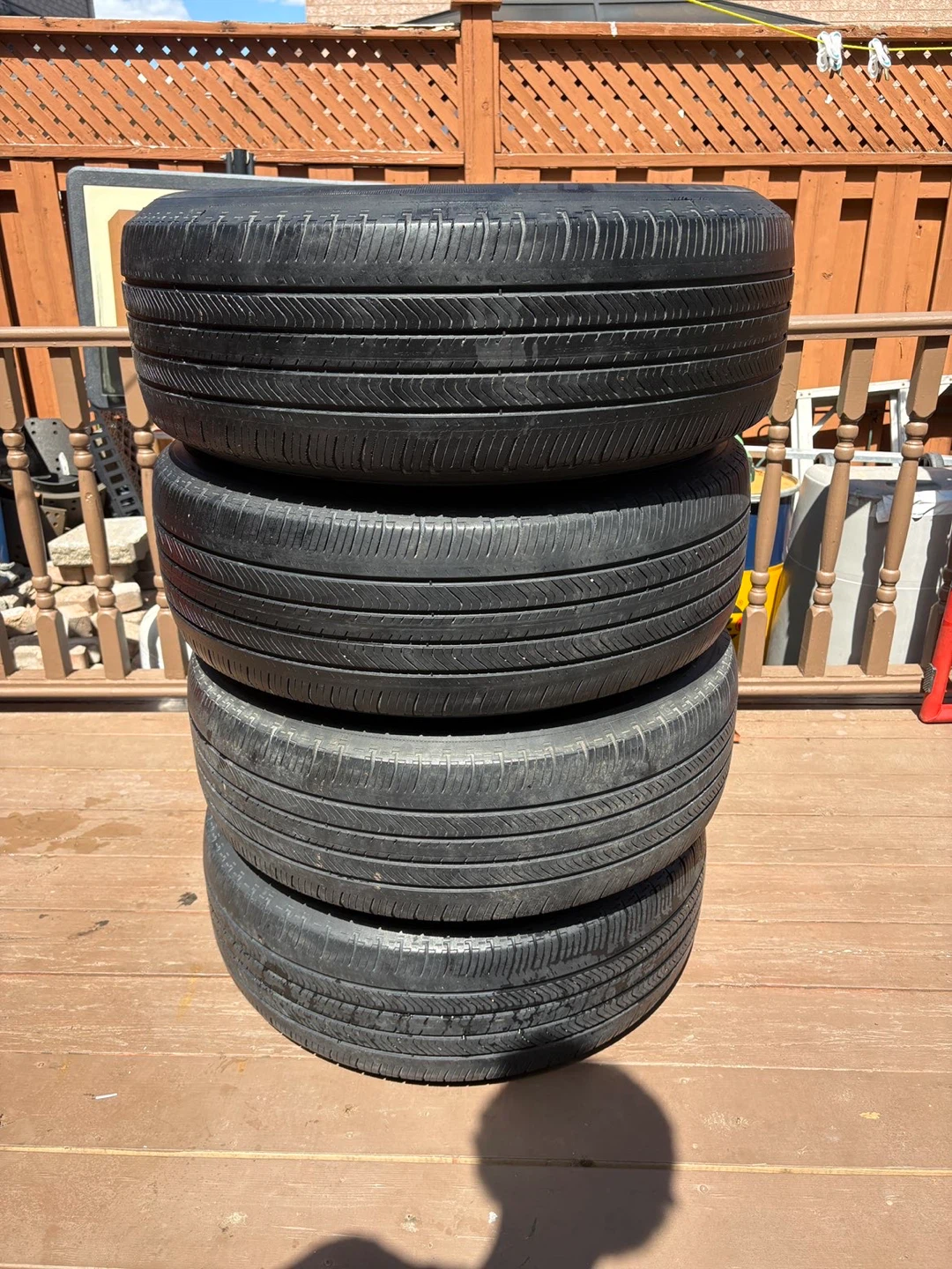 Set of 4 Tires with Rims - photo 2