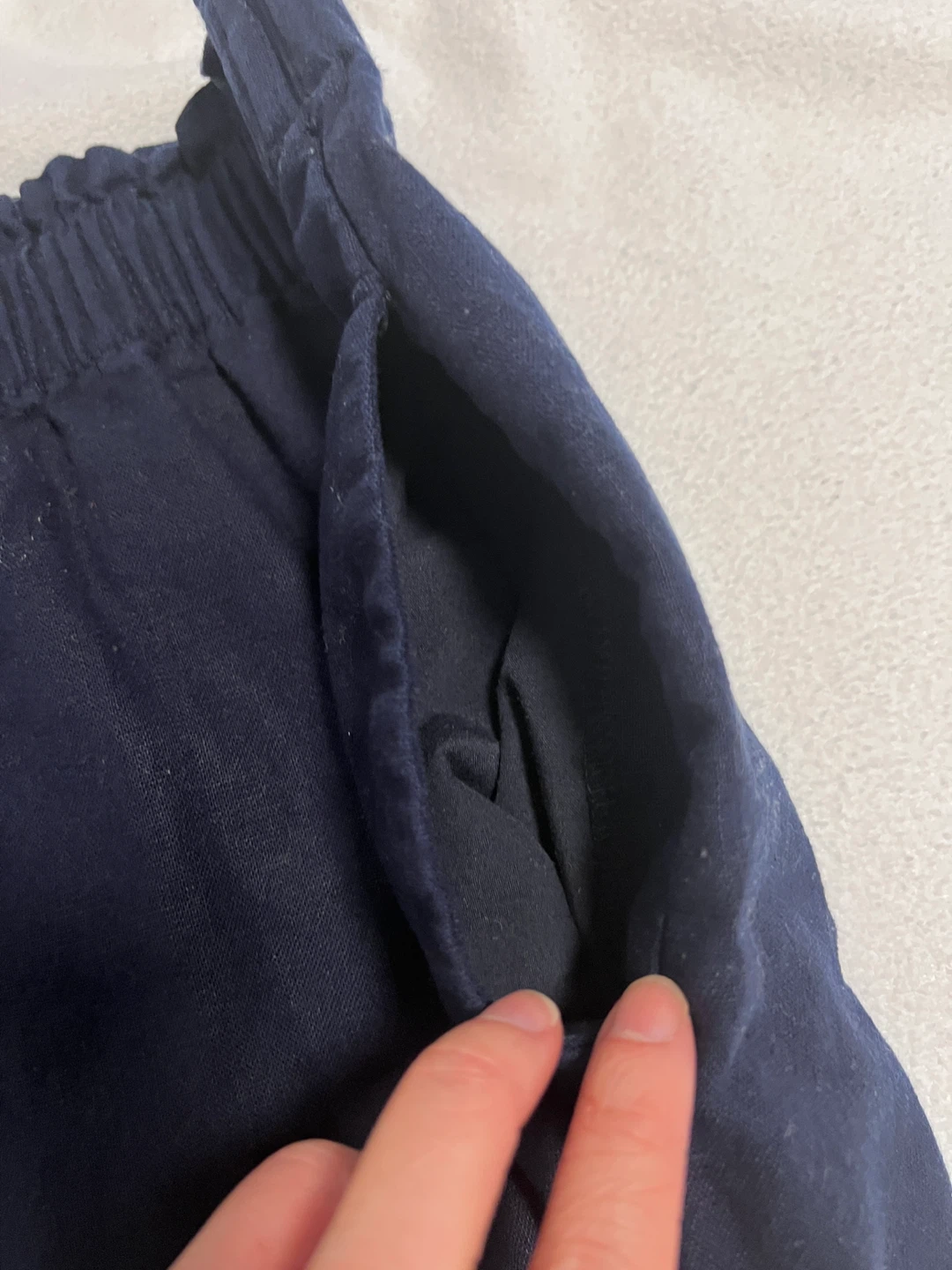 J.Crew Navy Skirt - size 00 (fits XS-S) - photo 2