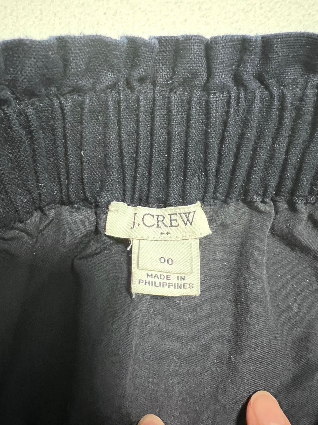 J.Crew Navy Skirt - size 00 (fits XS-S) - photo 4