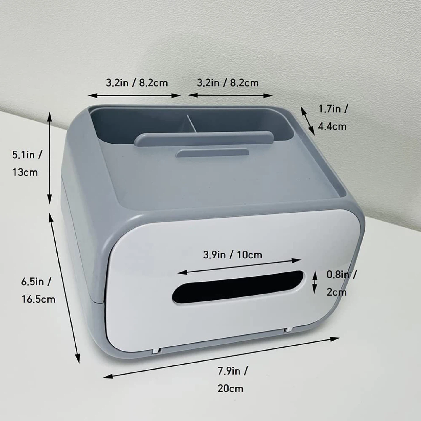 Multi-function Tissue Box Organizer - photo 4
