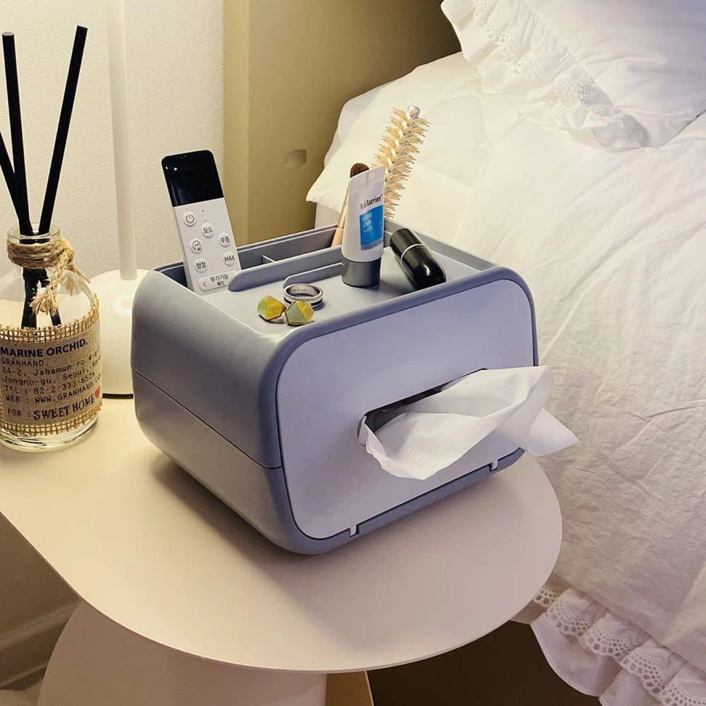 Multi-function Tissue Box Organizer - photo 2