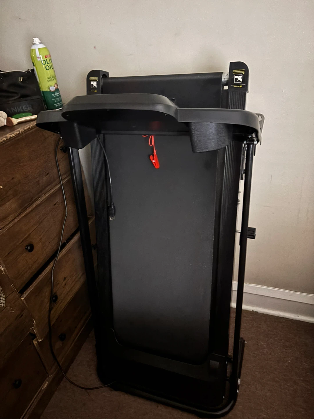 Black Folding Treadmill - photo 4