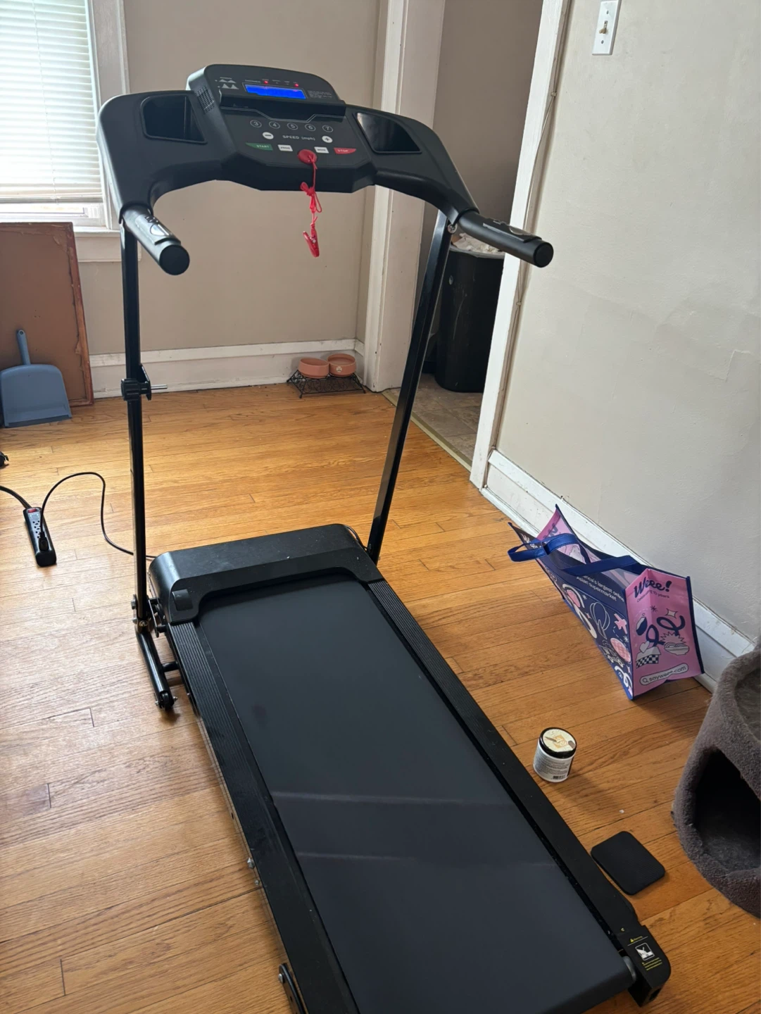 Black Folding Treadmill - photo 3