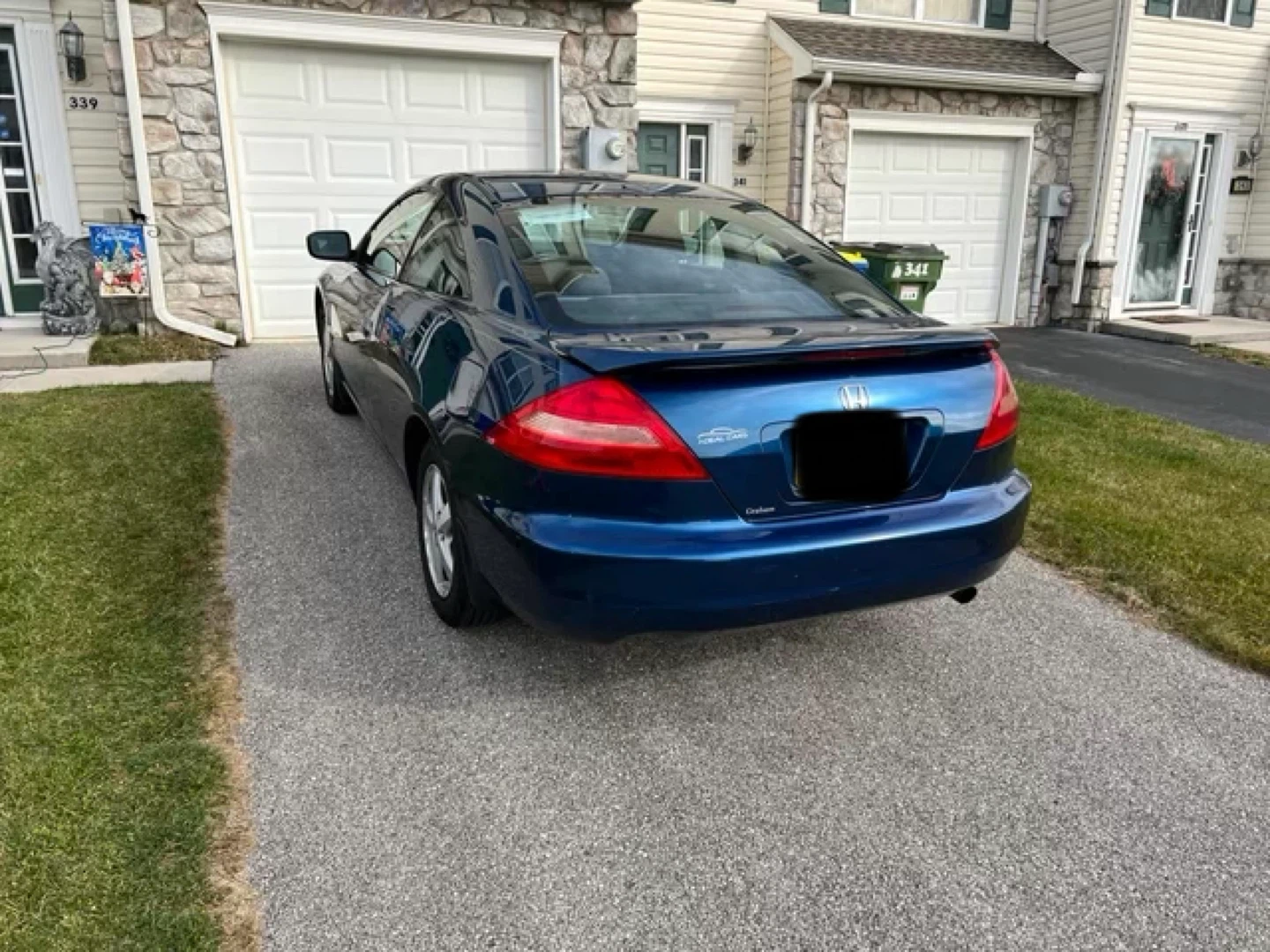 Blue Honda Accord Coupe - photo 2