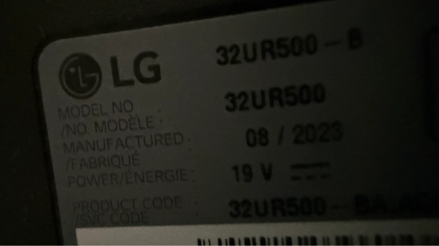 Monitor LG 32UR500 - photo 3
