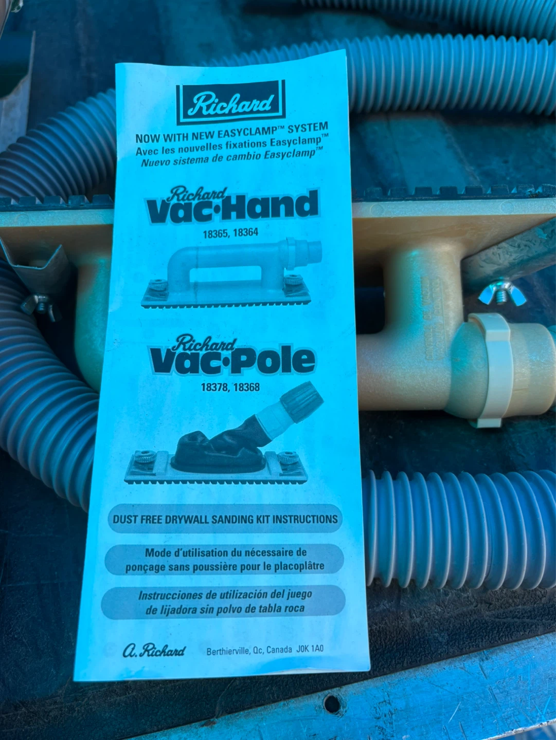 Richard Vac-Hand Dust Free Drywall Sanding Kit - photo 2