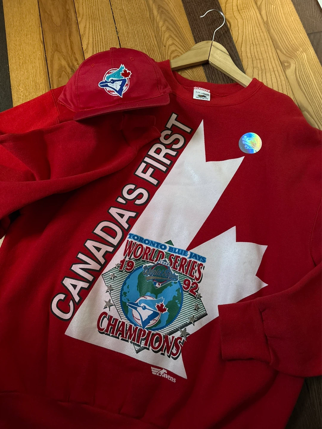 Vintage 1992 Toronto Blue Jays crewneck XL champions - photo 5