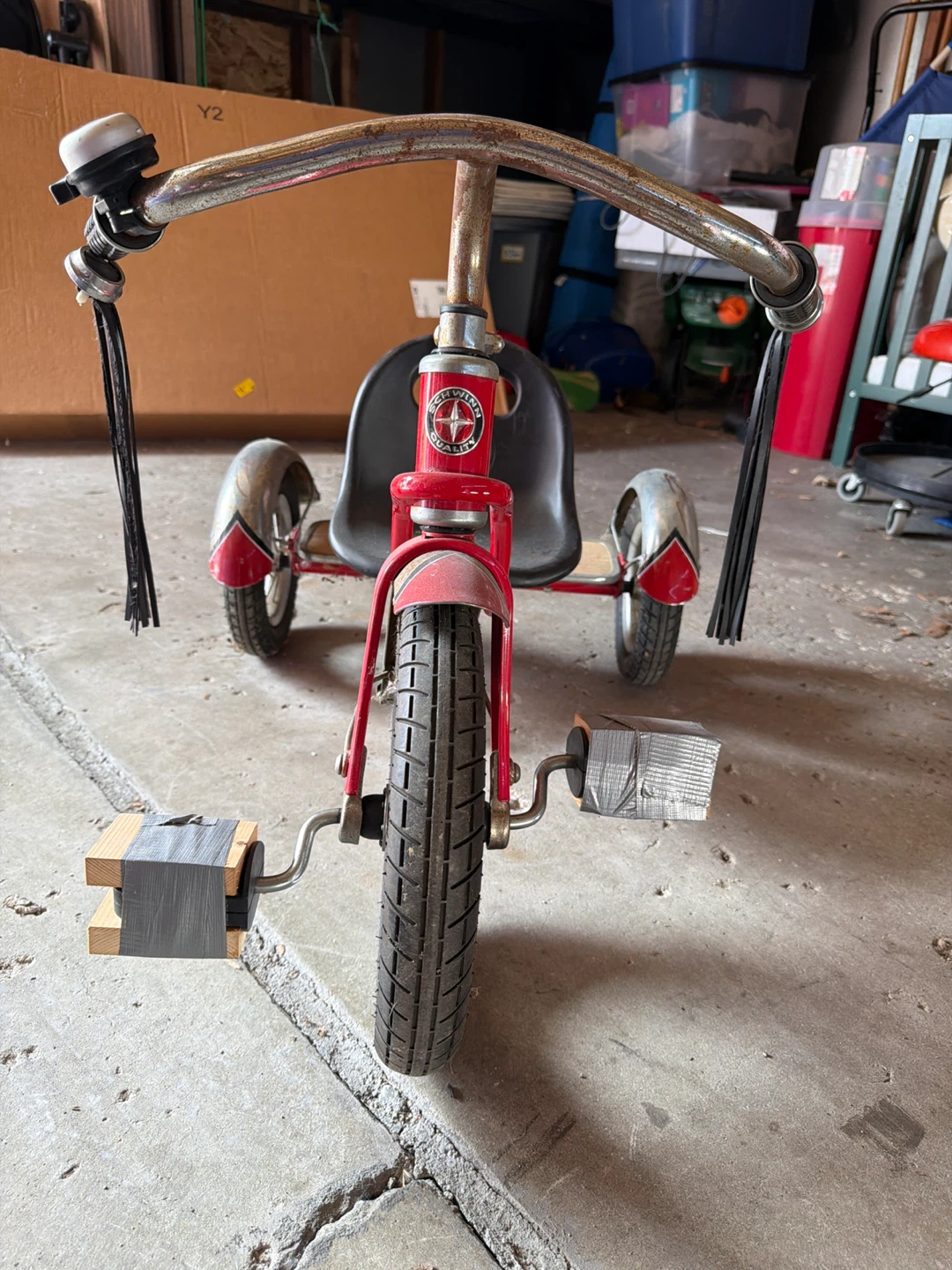 Red Schwinn Tricycle - photo 2