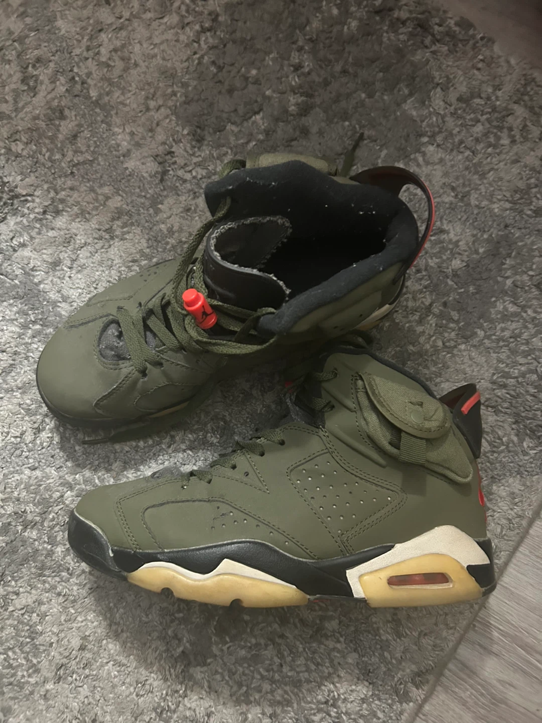 Jordan 6 Retro Travis Scott "British Khaki" - photo 3