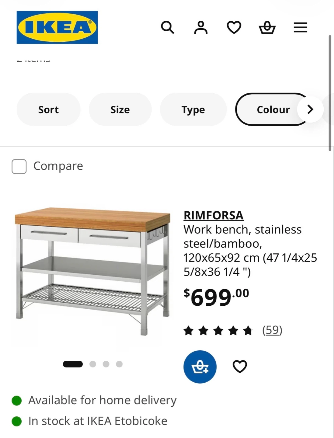 Kitchen Island with 6 Counter Stools - photo 5