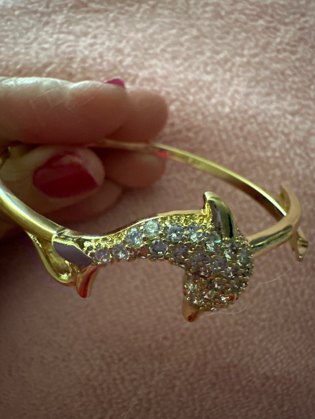 Sparkly Stacked Ring Size 6 - photo 4