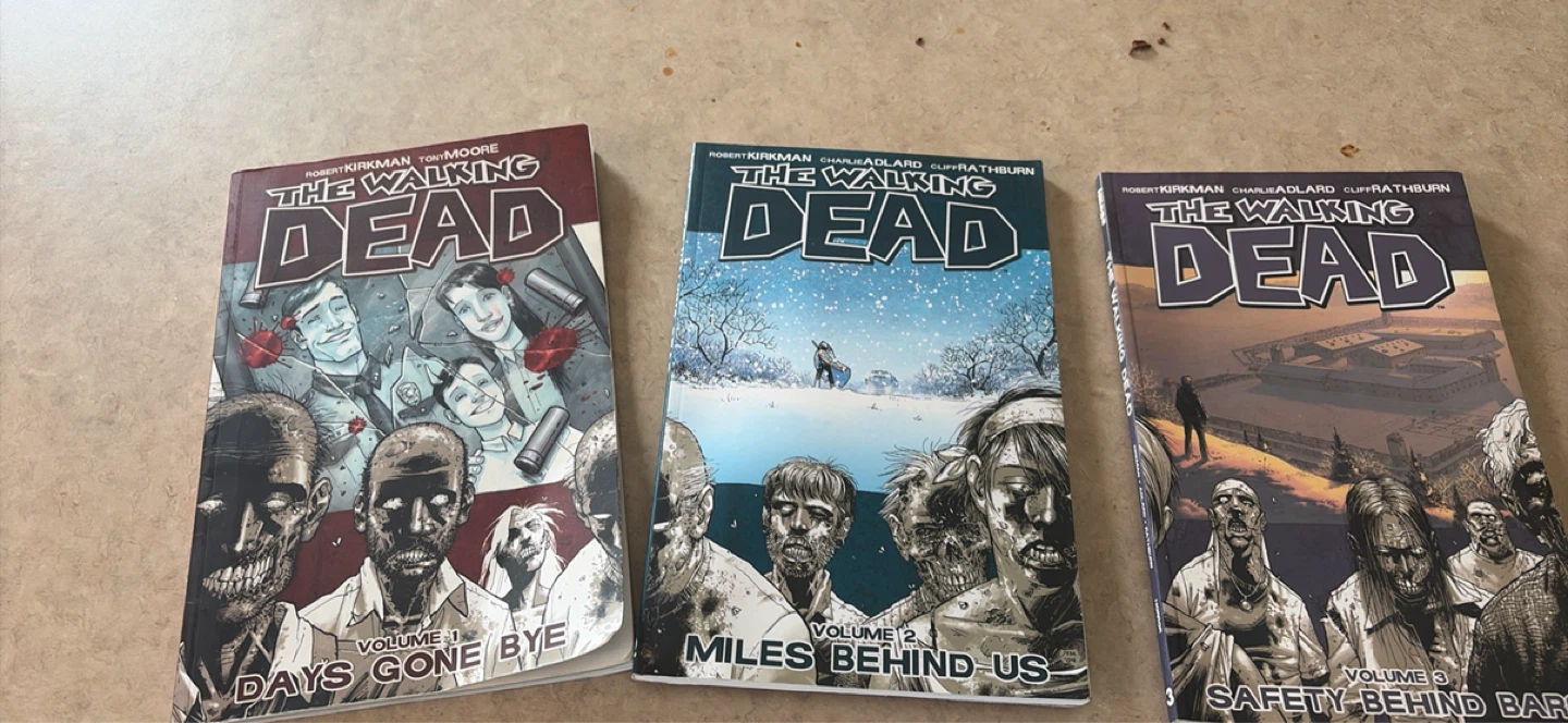 The Walking Dead Comics Volumes 1-3