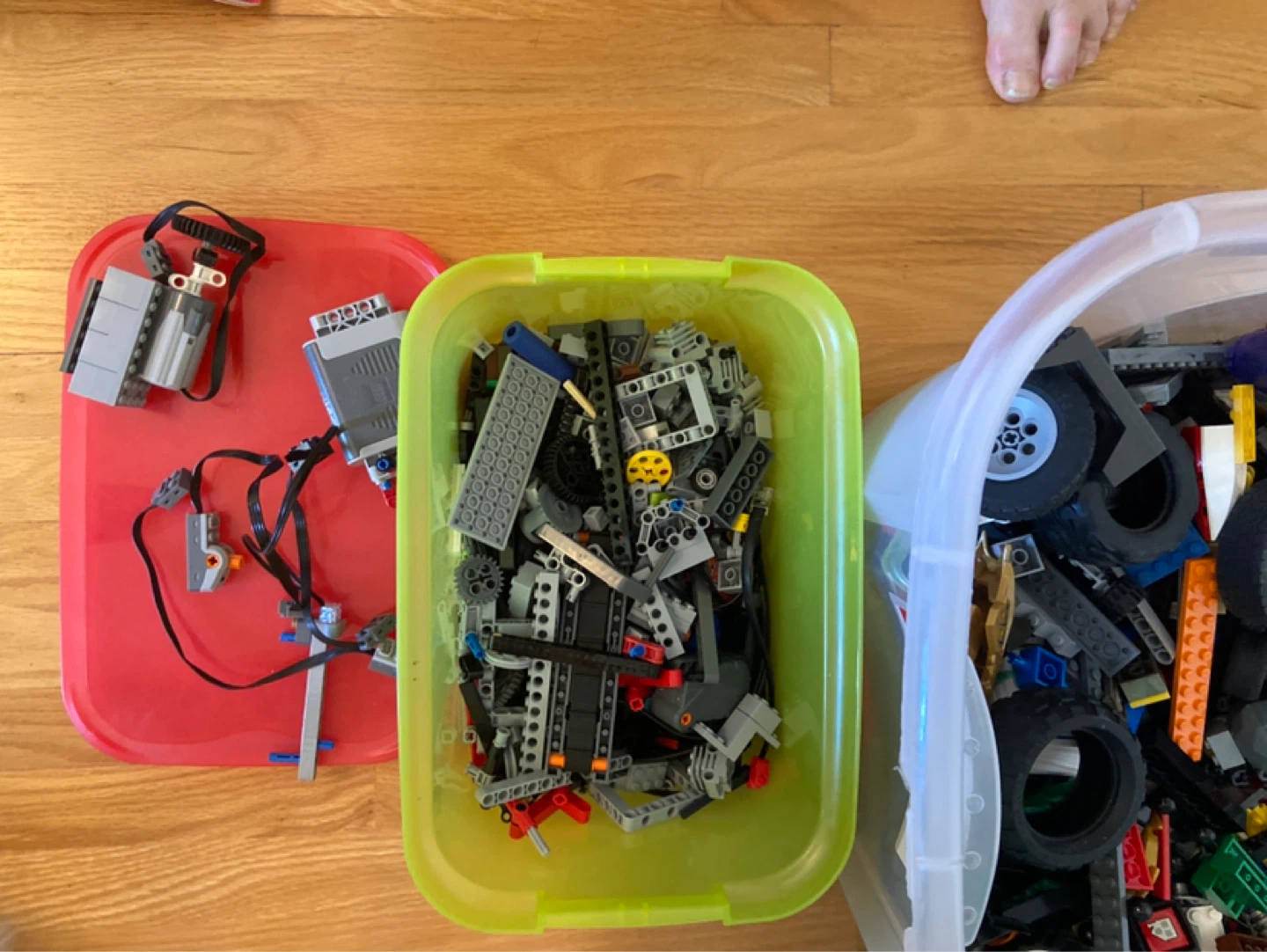LEGO Mindstorms and Assorted LEGO Building Bricks and Wheels - photo 2
