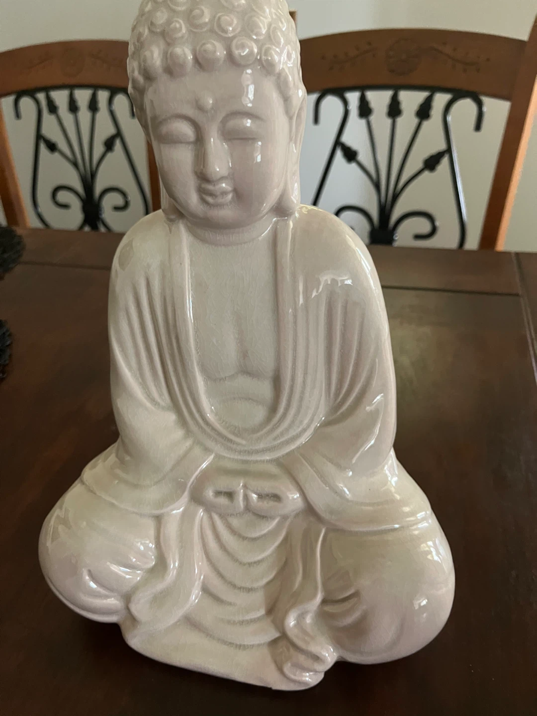 Ceramic Buddha Figurine - photo 2