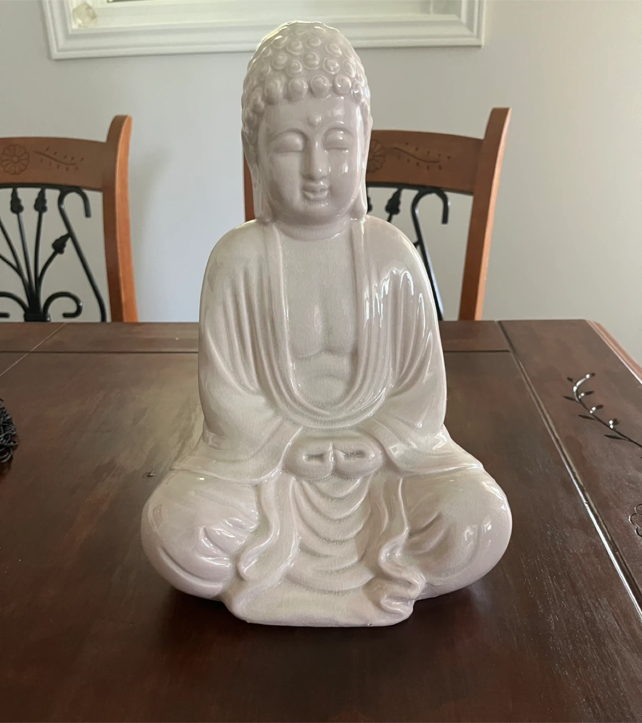 Ceramic Buddha Figurine