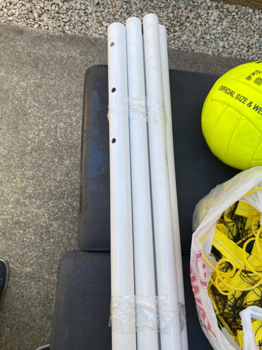 Forster Volleyball Set with Ball, Net and Poles - photo 4