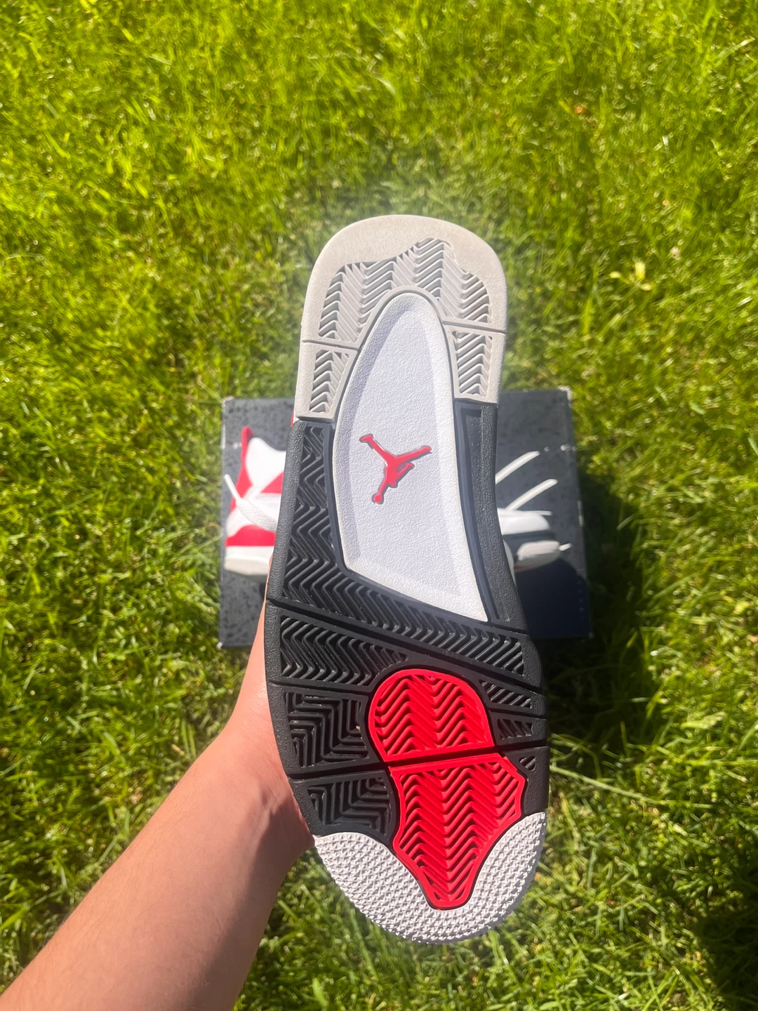 Jordan 4 red cement - photo 4