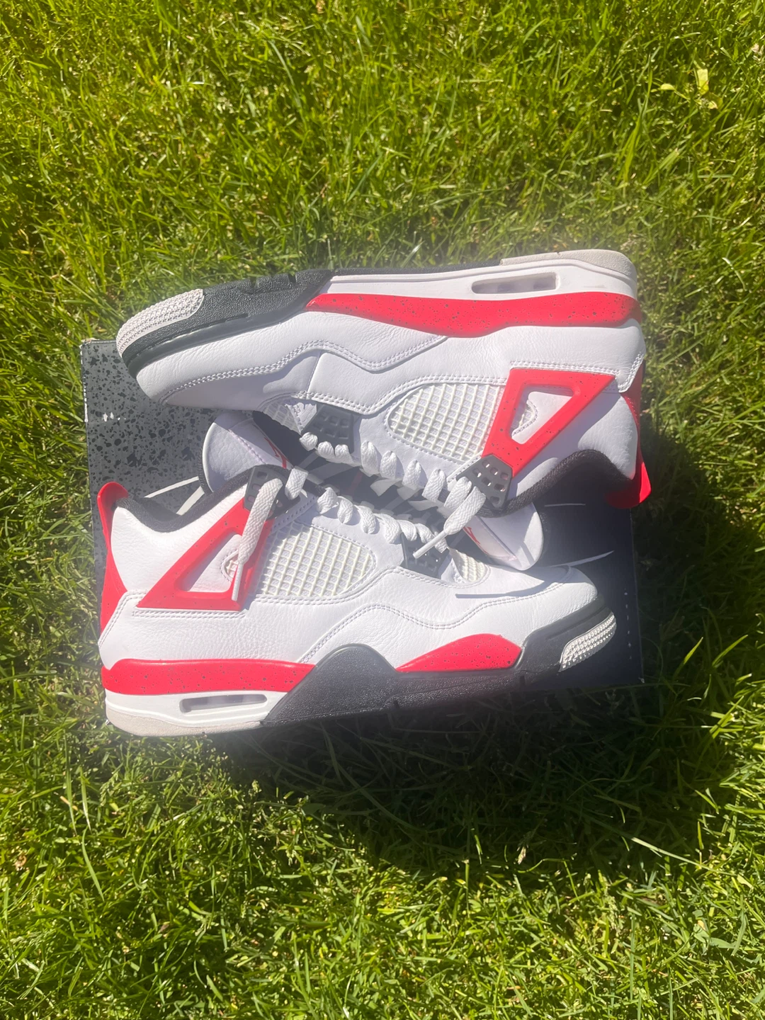 Jordan 4 red cement