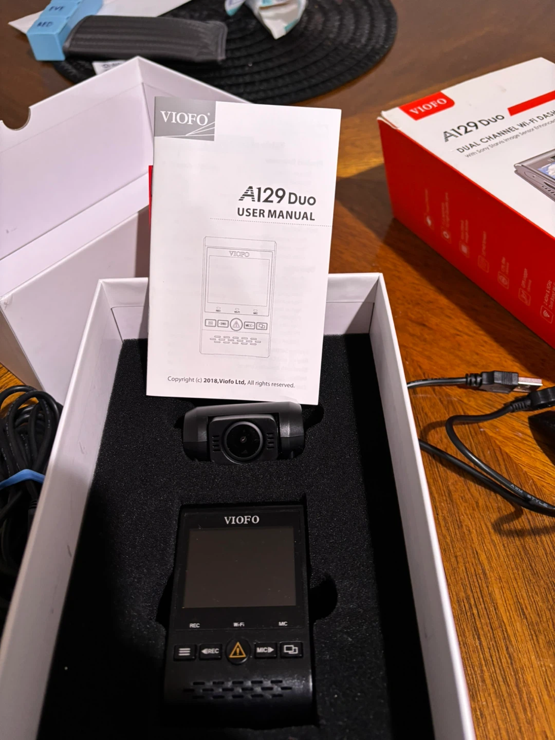 VIOFO A129 Duo Dual Channel Wi-Fi Dash Cam