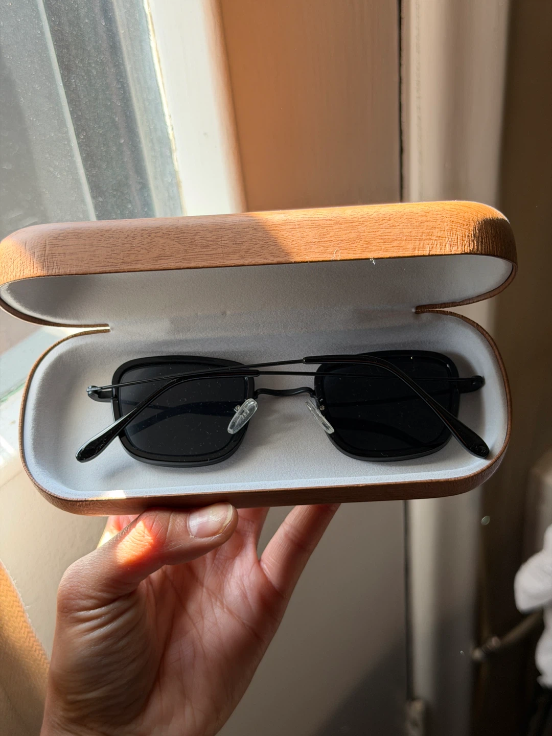 Black Rectangle Sunglasses - photo 2