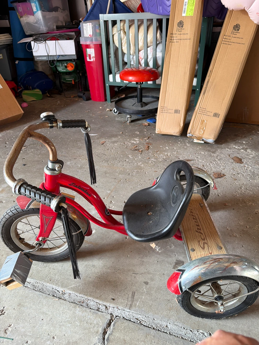 Red Schwinn Tricycle - photo 5