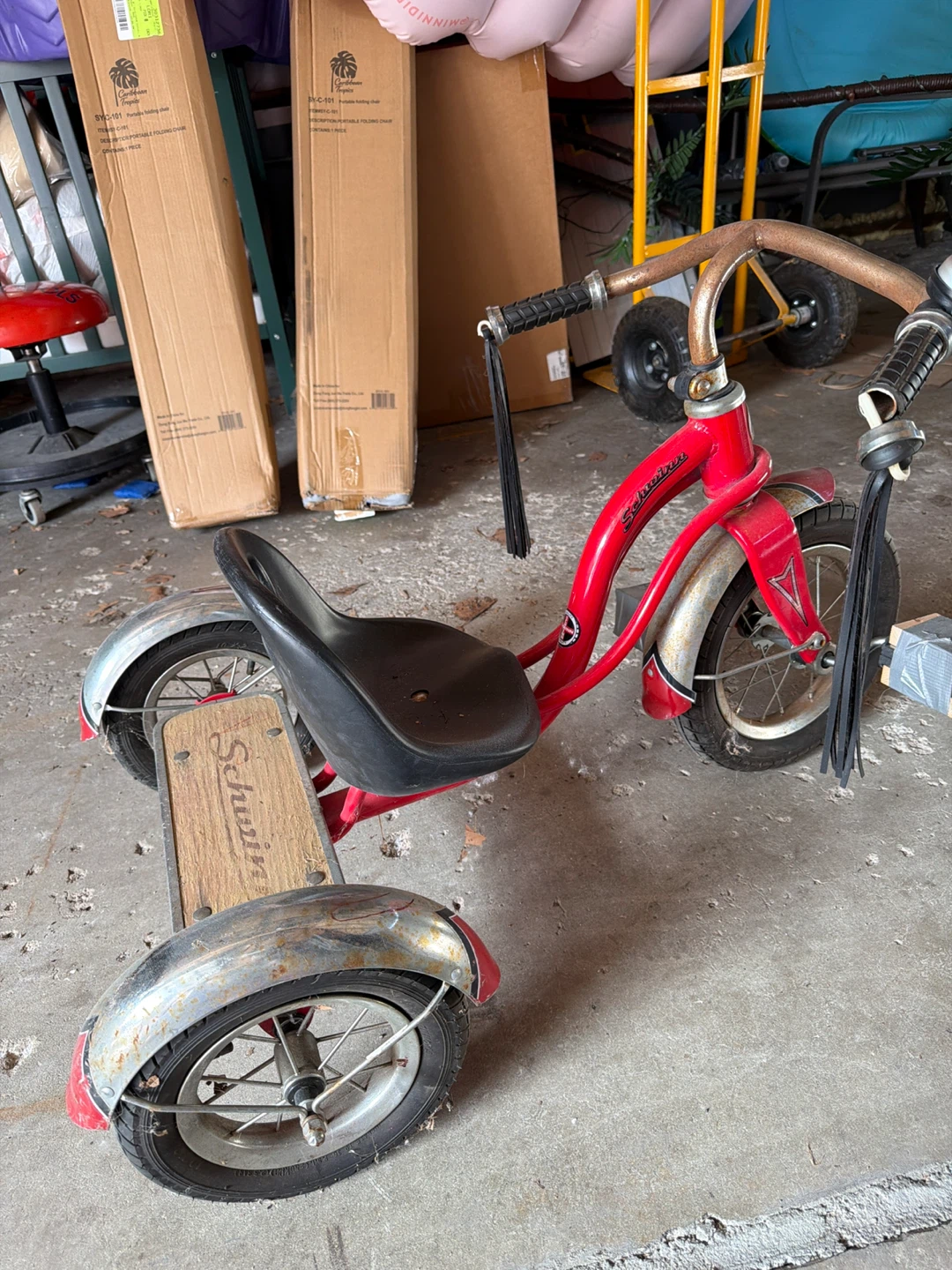 Red Schwinn Tricycle - photo 3