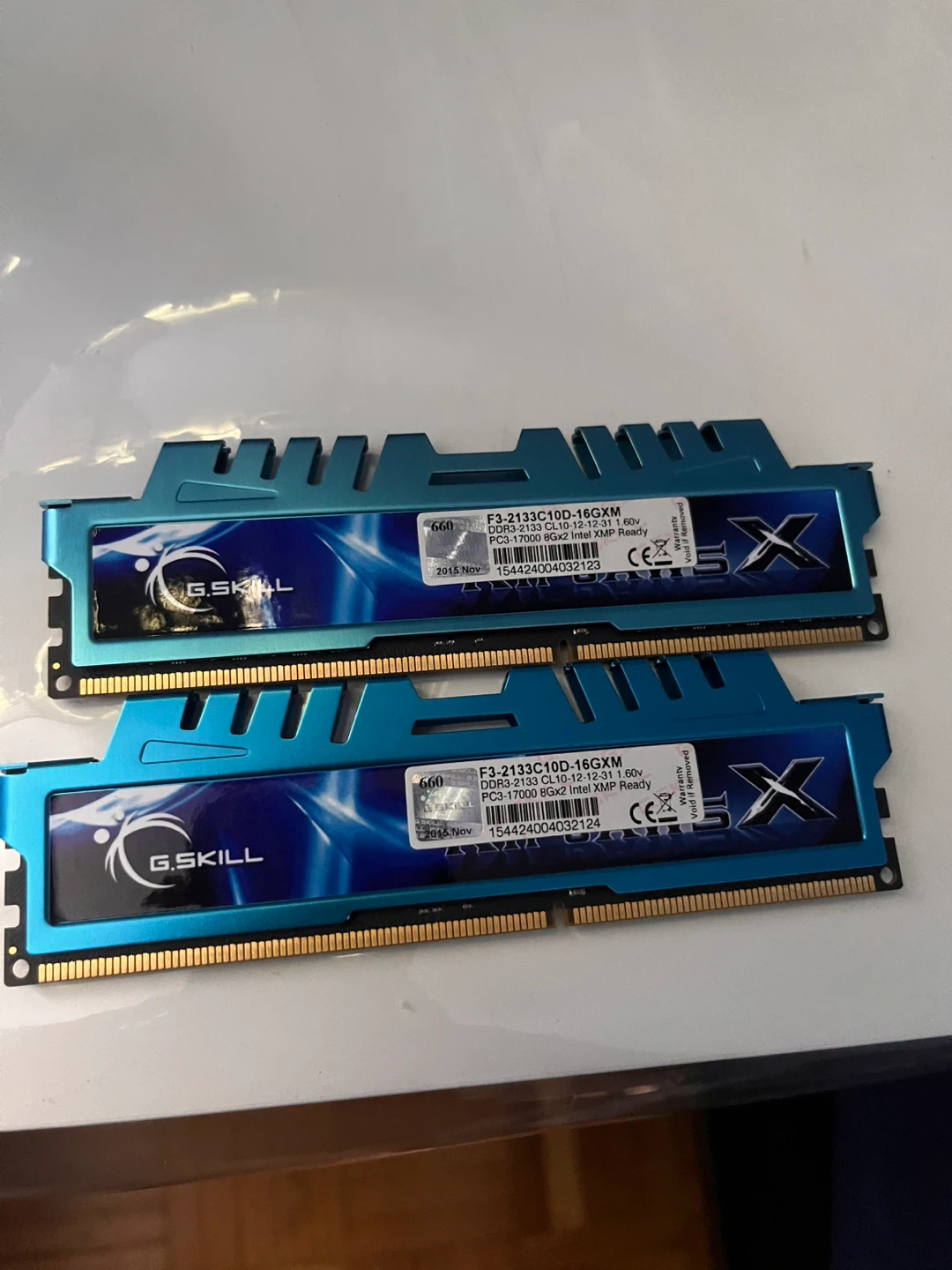 G.Skill Ripjaws X DDR3 RAM PC3-17000 16GB (2x8GB) 2133MHz - photo 2