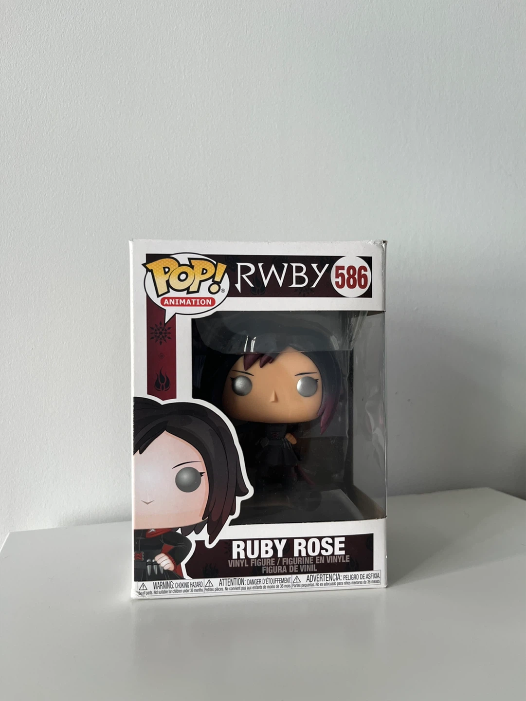 Funko Pop! Animation #585 RWBY - Ruby Rose Vinyl Figure
