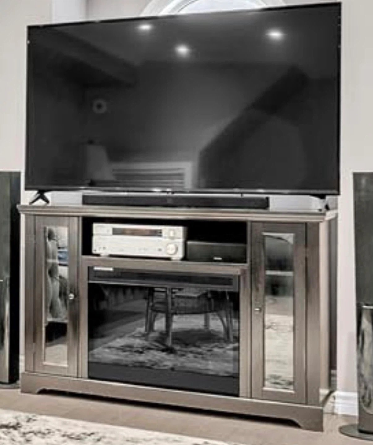 Fireplace TV Stand