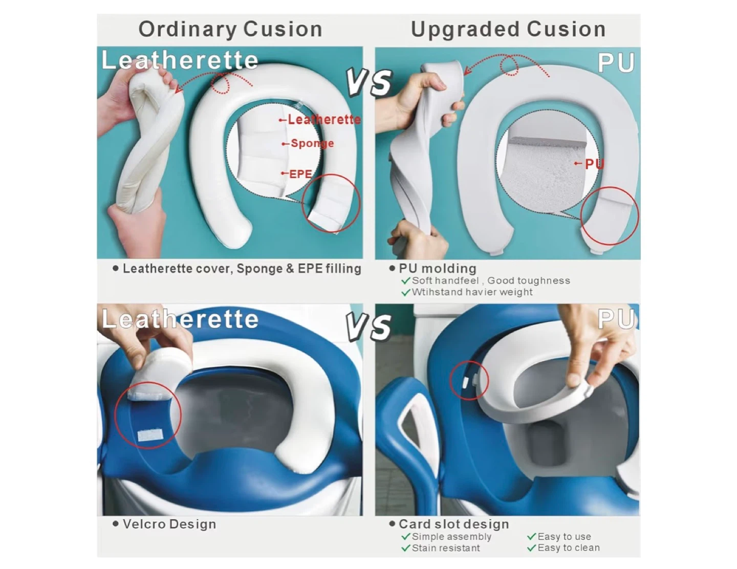 Potty training toilet seat with ladder - photo 3
