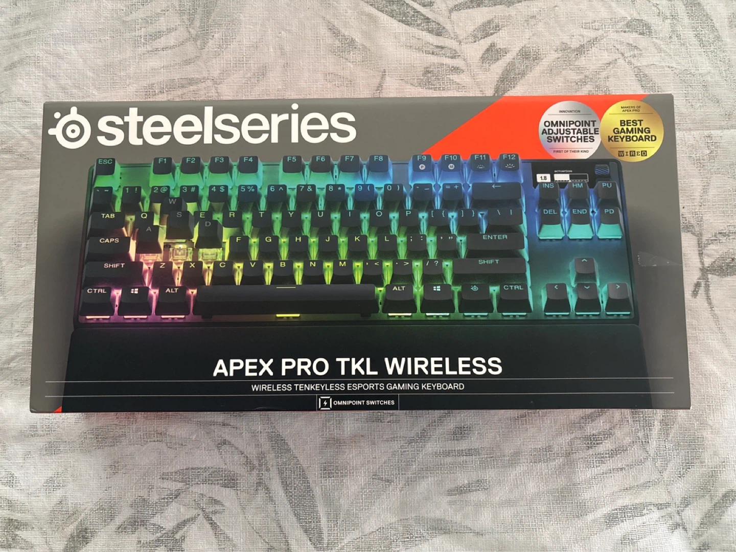 SteelSeries Apex Pro TKL Wireless Gaming Keyboard