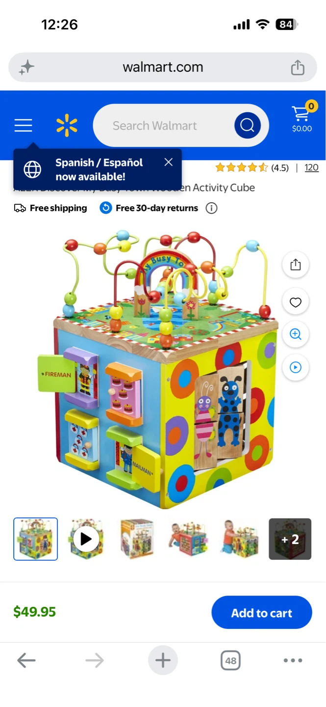 My Busy Town Activity Cube