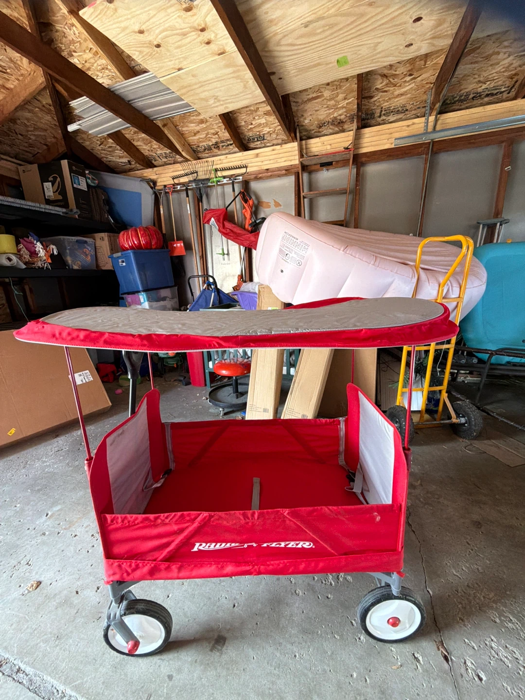 Radio Flyer Red Wagon with Canopy - photo 5