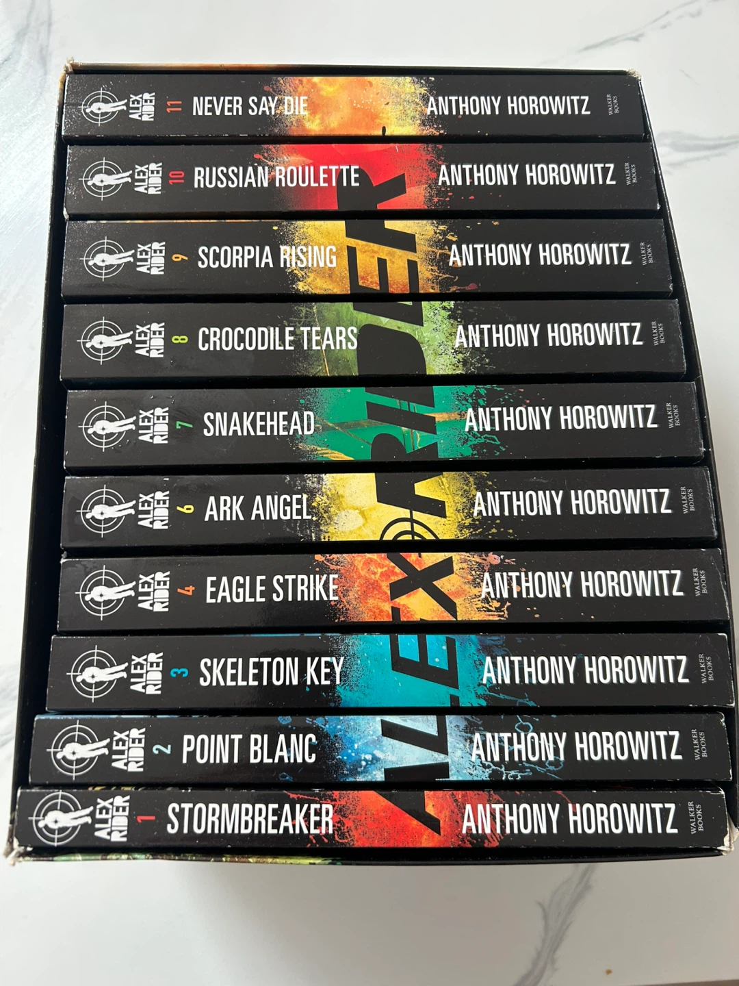 Alex Rider Collection Box Set, 11 Books by Anthony Horowitz