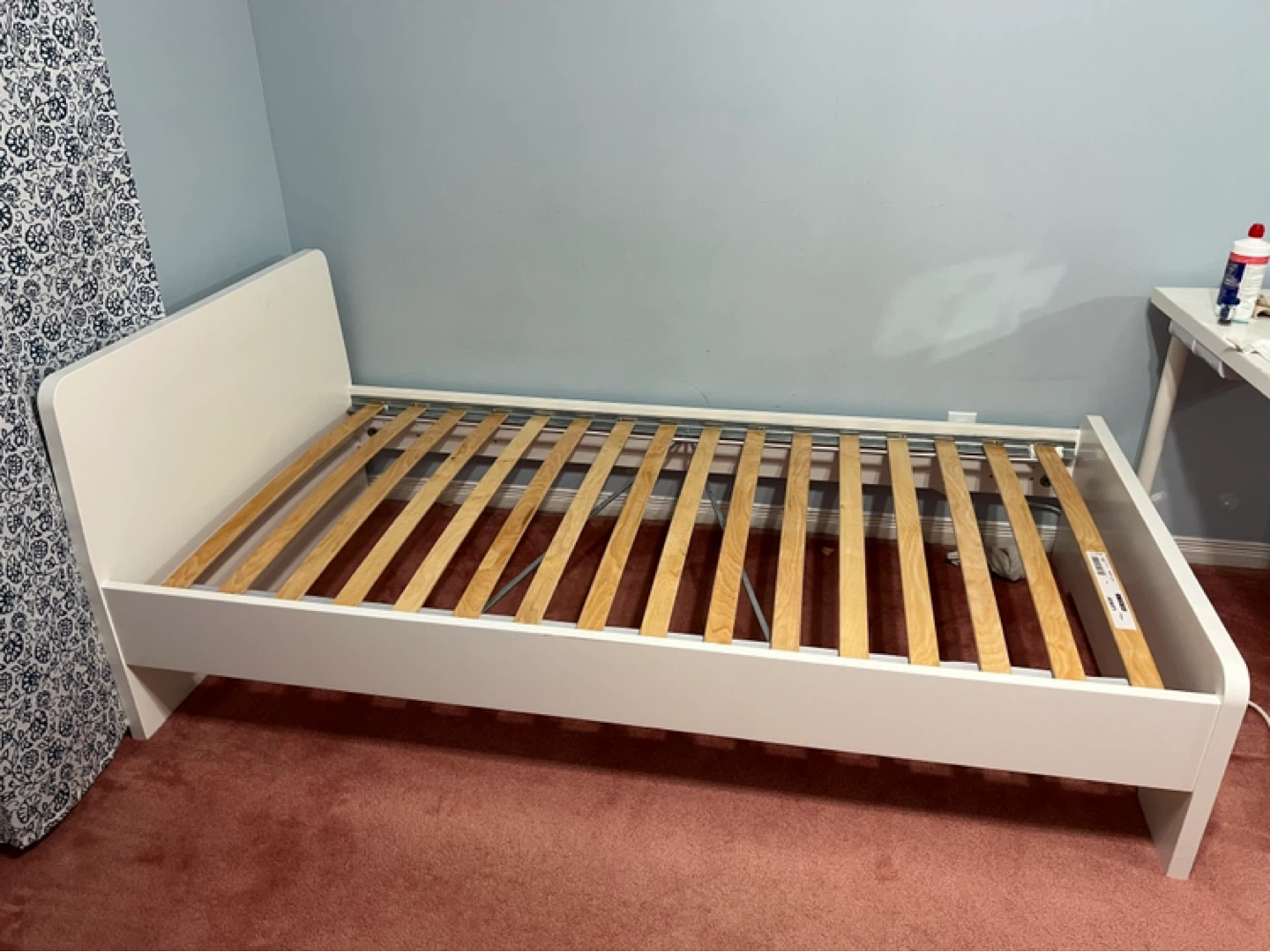 IKEA Twin Bed Frame + Mattress Included – Excellent Condition