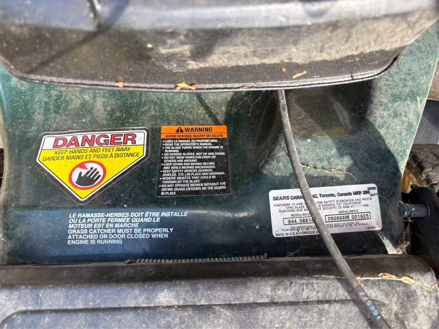 lawn mower not starting - photo 4