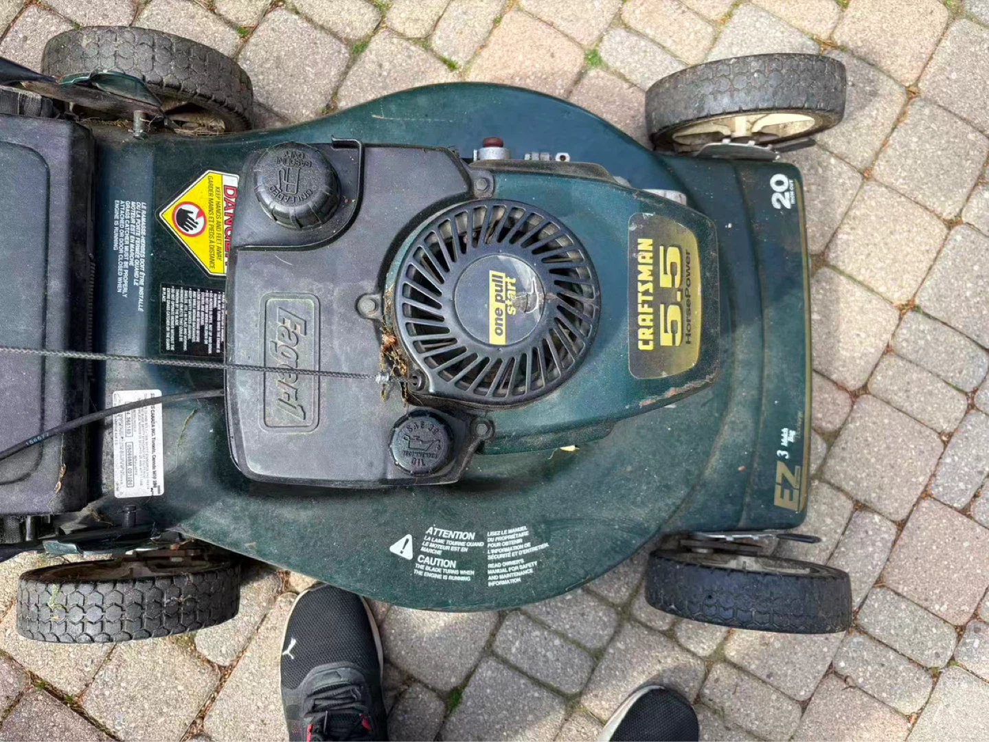 lawn mower not starting - photo 3