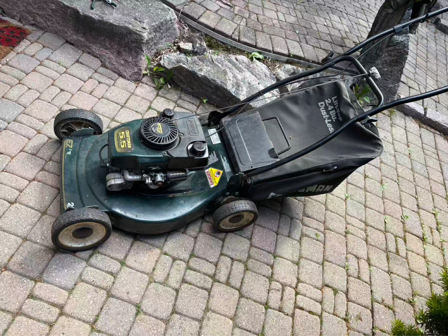 lawn mower not starting