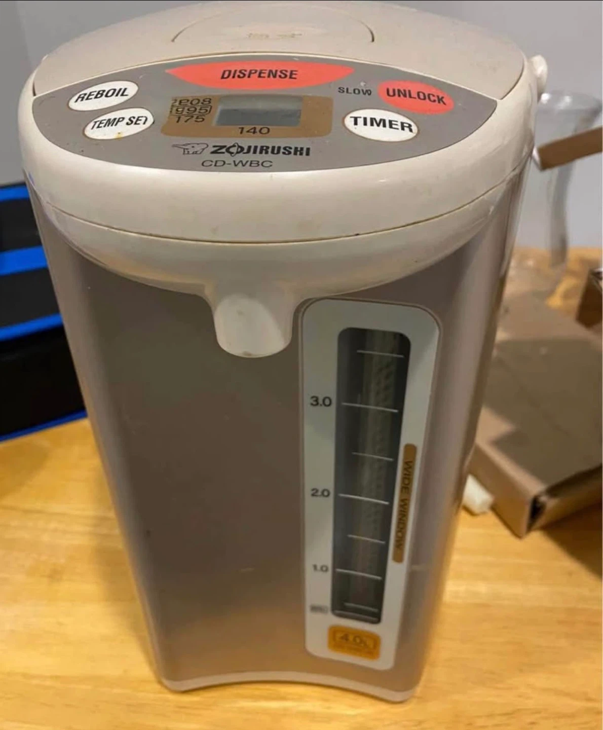 Zojirushi micom water boiler, warmer, dispenser