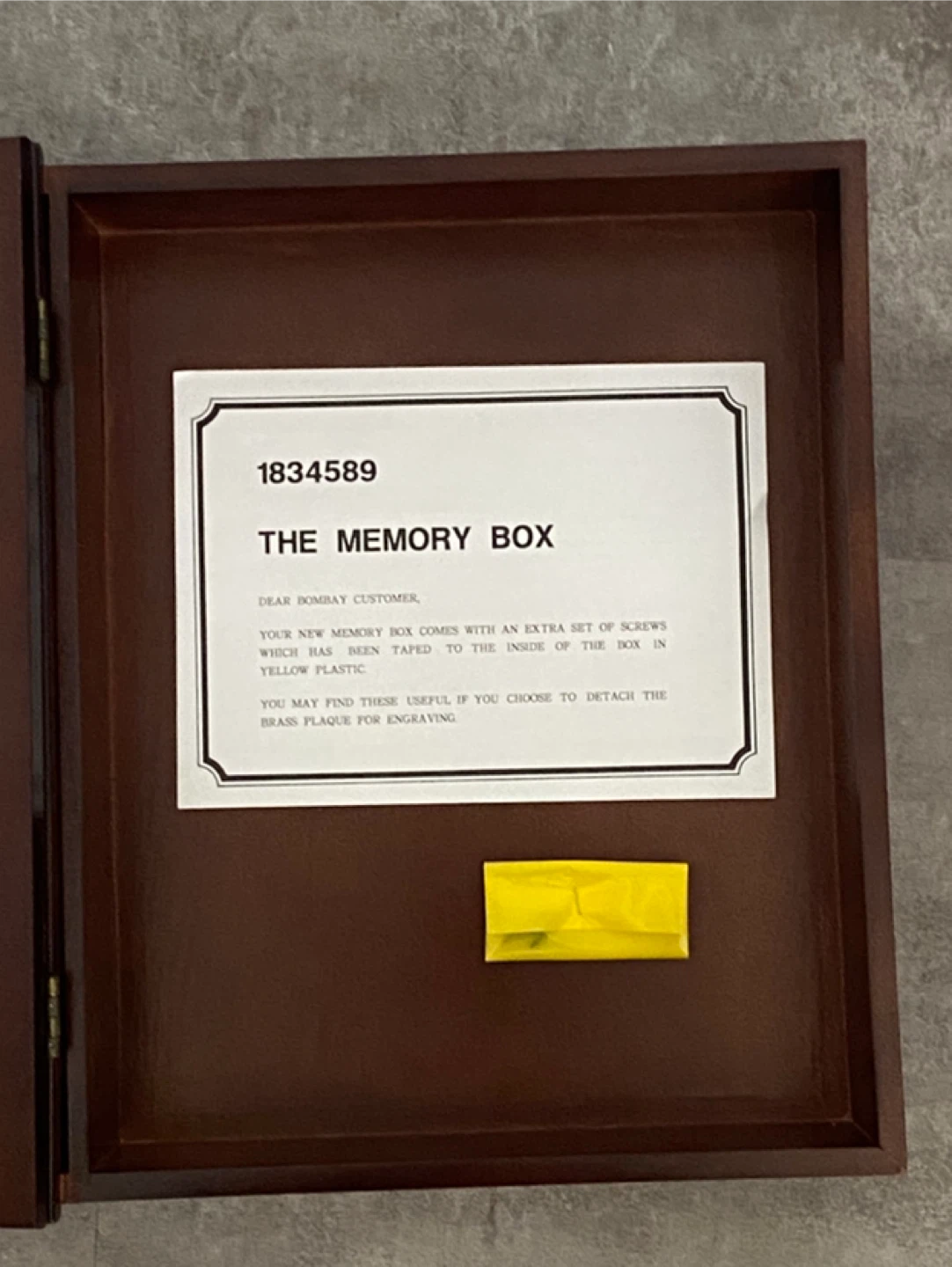 NEW! Vintage “The Bombay Company” Memory Box” 1991 - photo 4