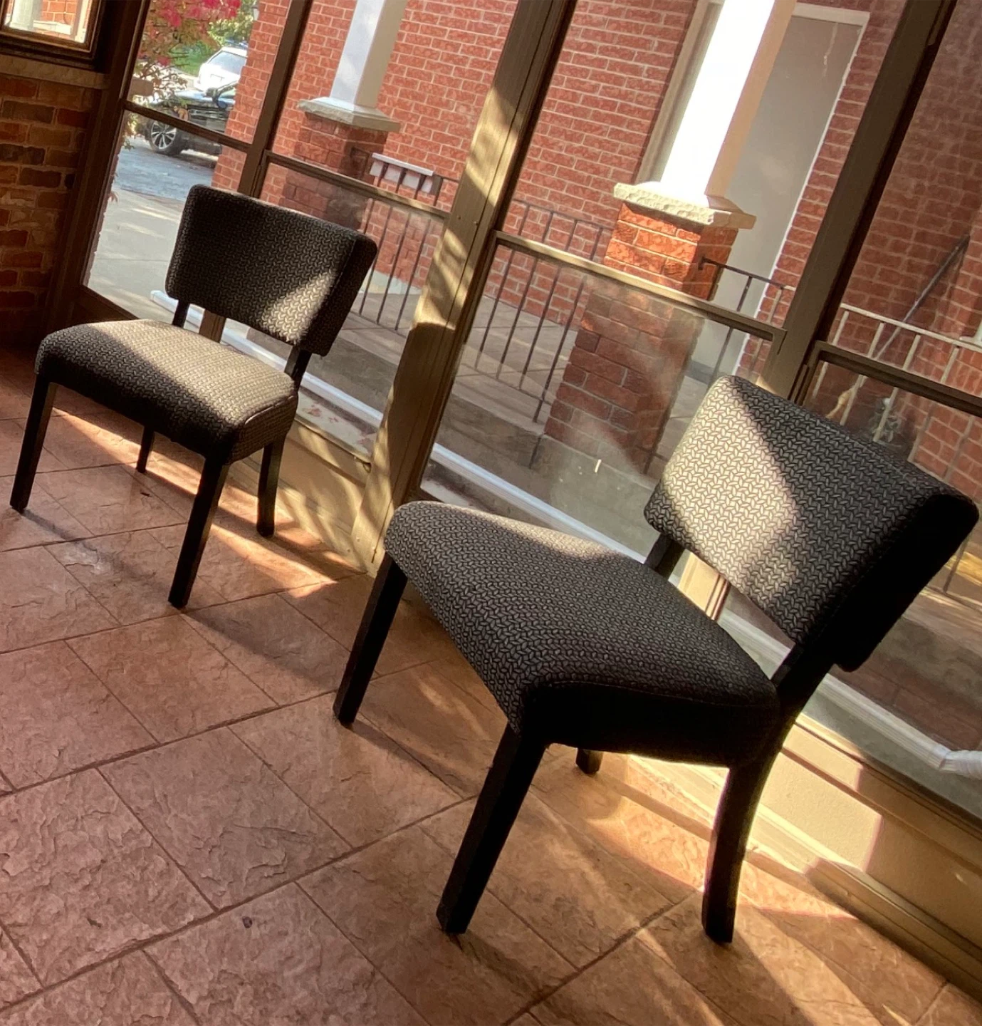 Set of 2 Upholstered Chairs