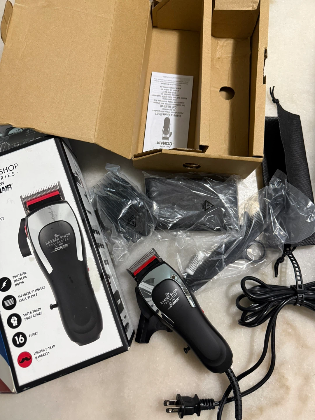 NEW Conair The Barber Shop Pro Series Hair Clipper - photo 5
