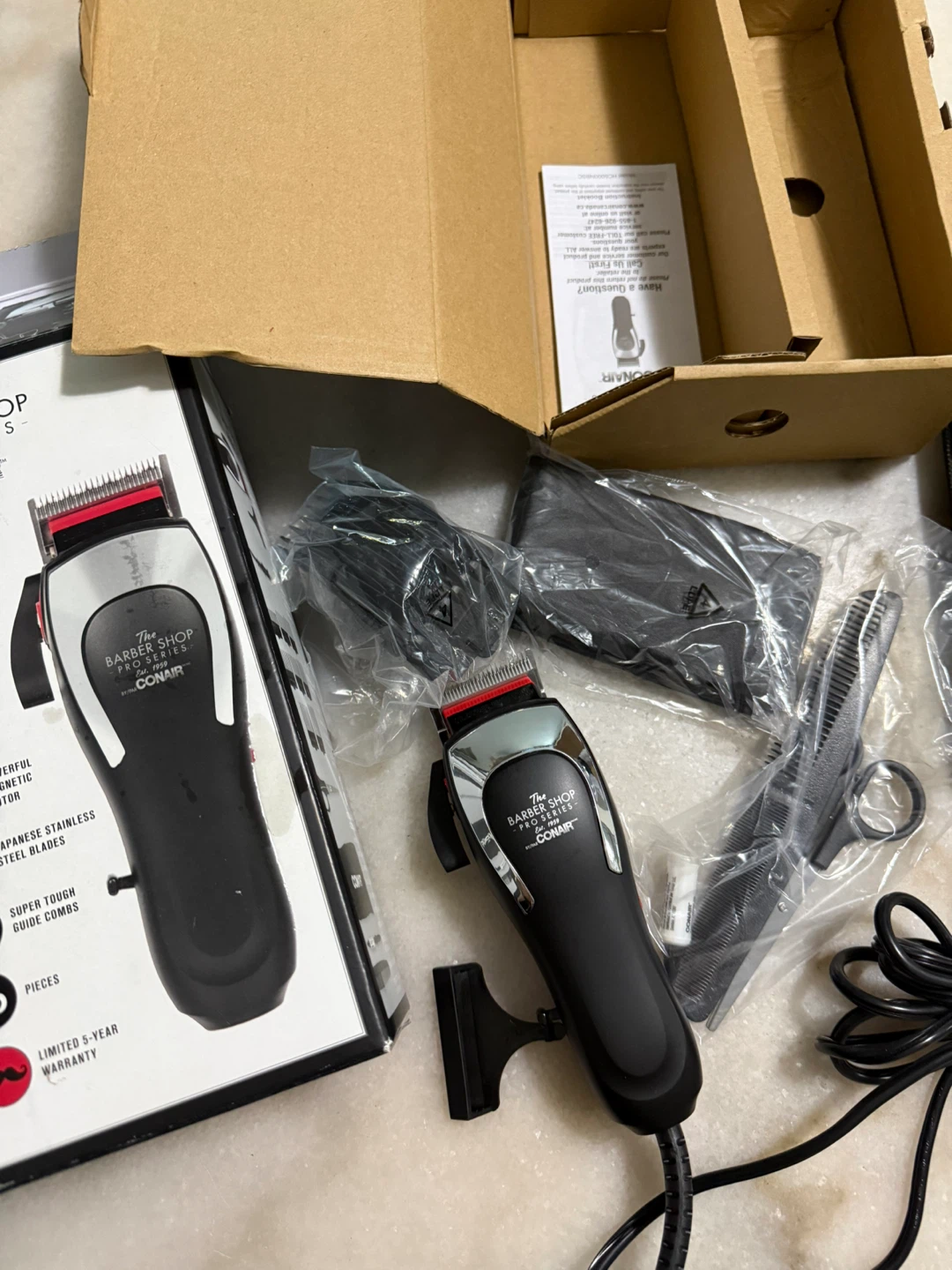 NEW Conair The Barber Shop Pro Series Hair Clipper